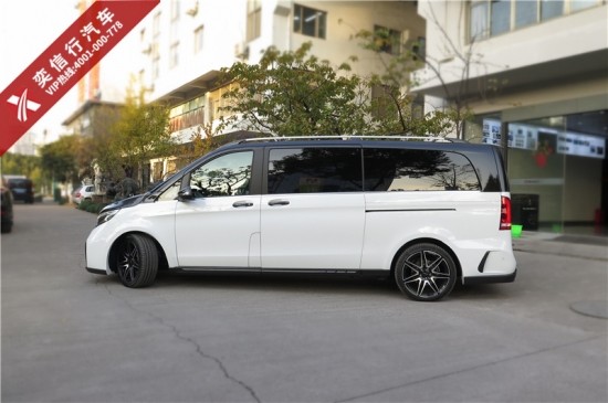 奔馳V260L個性定制升級——鯊魚系列，運動范十足_2